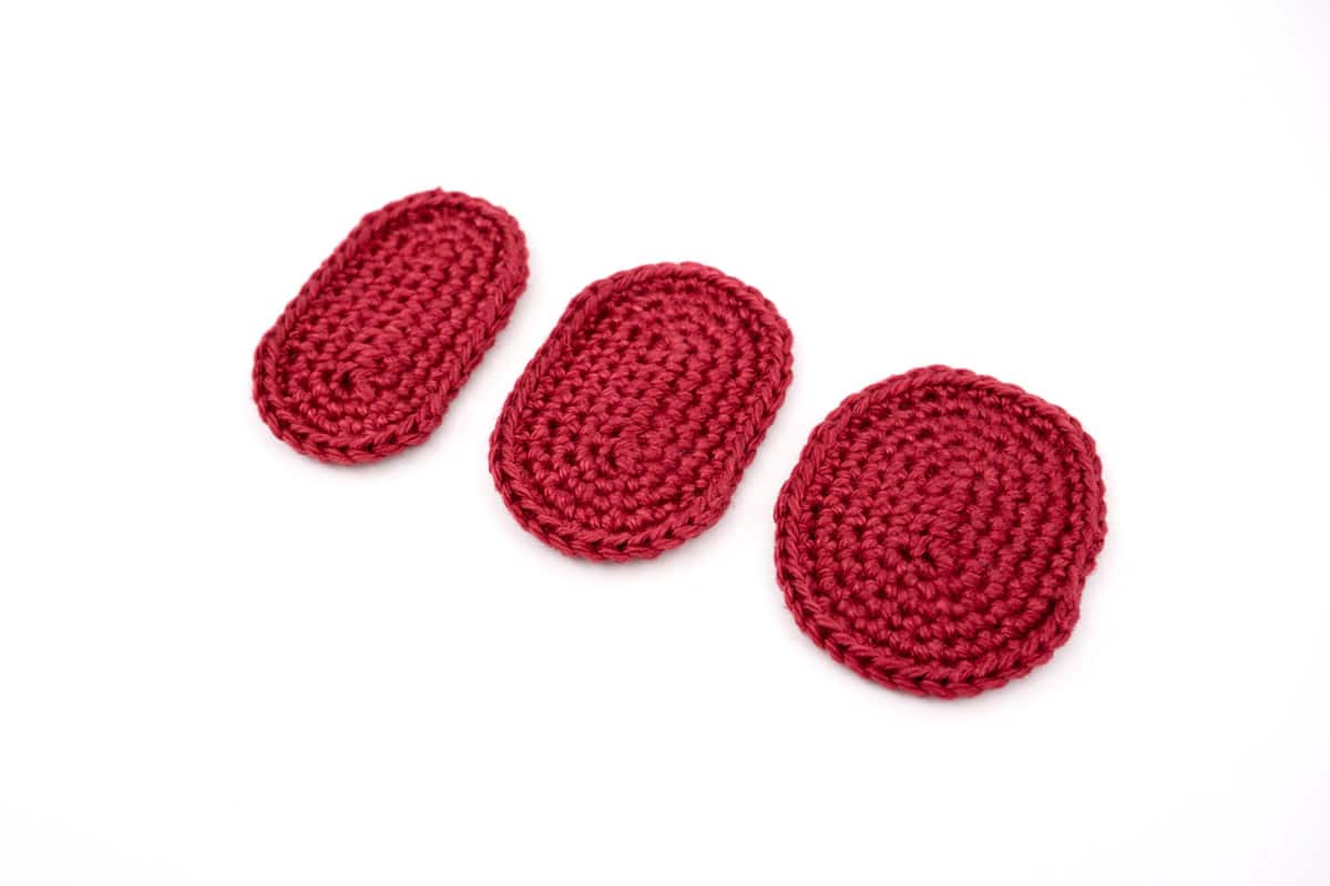 Beliebig große Ovale häkeln in Spiralrunden | Supergurumi